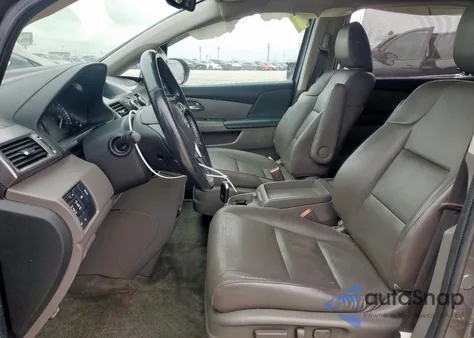 2015 Honda Odyssey Touring из США, поврежденный, VIN 5FNRL5H96FB082857